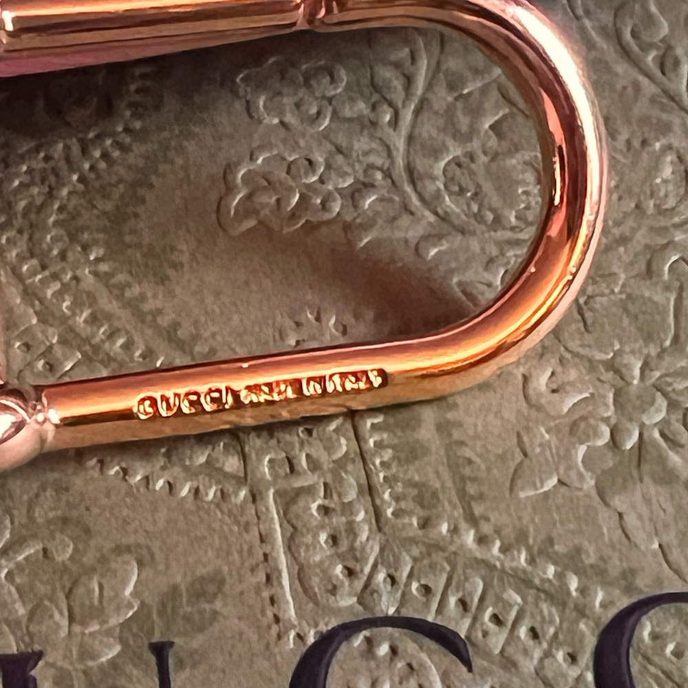 Gucci Bananya Heart Shape Leather Coin Case Pink - Picture 12 of 13